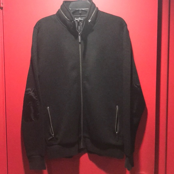 Kenneth Cole Elbow Pad Jacket - Picture 1 of 4